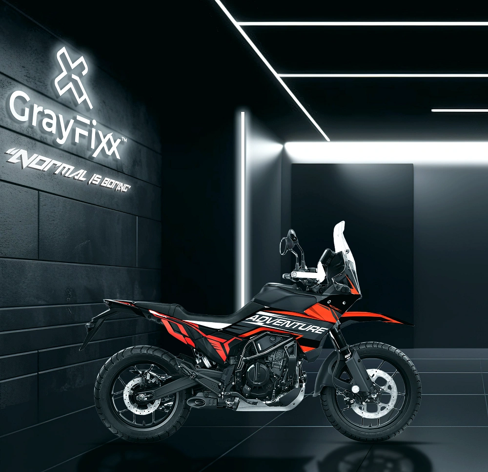 Race Edition Full Body Sticker for Adventure 250/390 X | Premium Gloss Vinyl with FPF (Fade Protection Film), Waterproof, Precut Sticker, Pack of 1